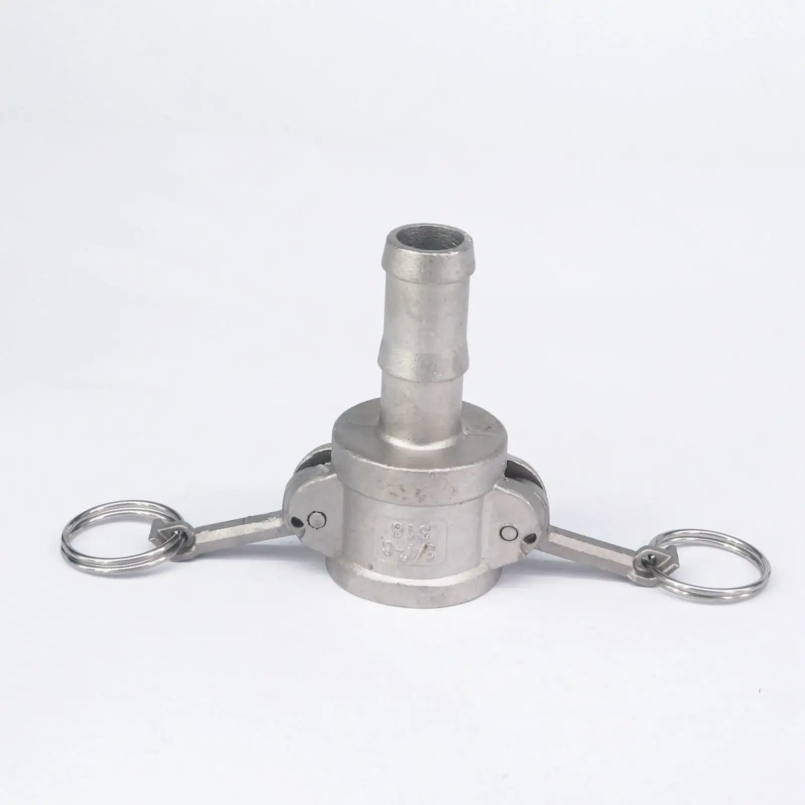 

3/4" Hose Tail Barb 304 Stainless Steel Type C Socket Camlock Fitting Cam and Groove Coupler