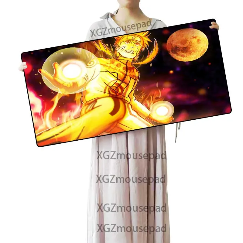 XGZ game mouse pad precision black lock edge animation computer desk rubber anti slip carpet | Компьютеры и офис
