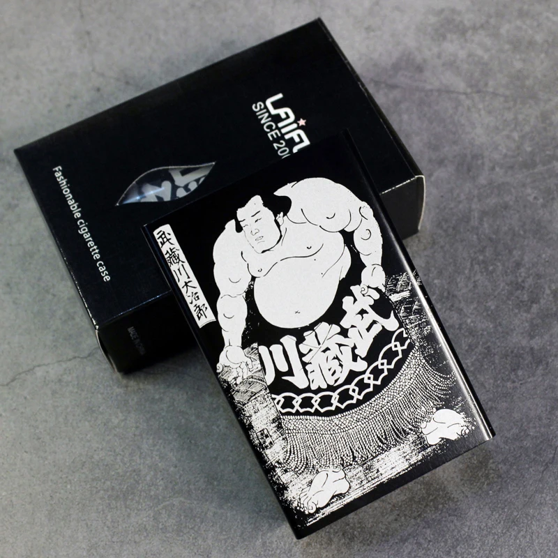 20 палочек черный чехол для сигареты со скользящим покрытием мужские аксессуары