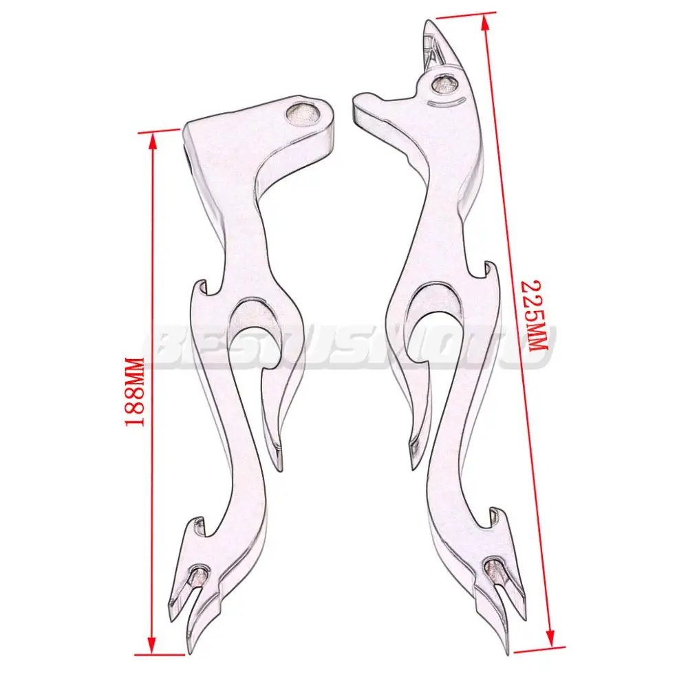 Рычаги тормозной муфты мотоцикла для Honda Shadow 600 750 1100 Magna VTX1300 VT1300 VT1100C2 CBR600 F2 F3 F4 F4i