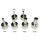 6 шт., для детей от 3 до 12 лет мм круглые сопла для 858 868 8586 Термовоздушная паяльная станция Алюминий сплав универсальный со стильной металлической Тепловая пушка сопротивляя