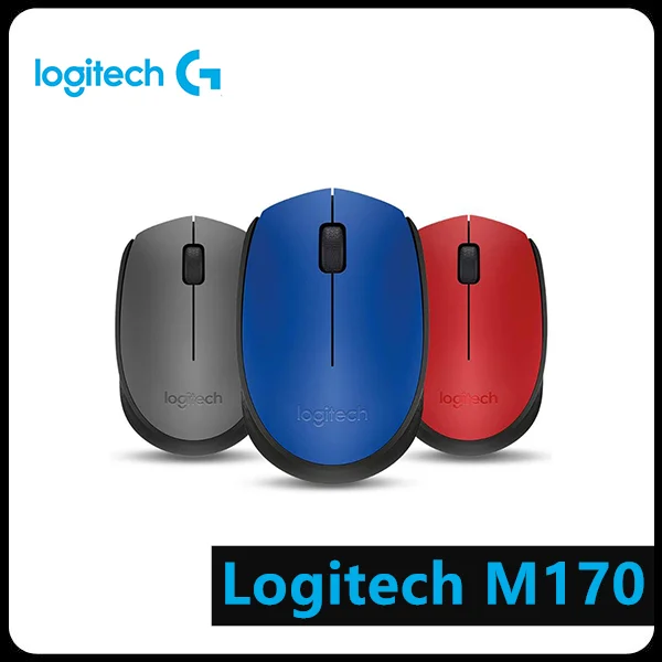Беспроводная мышь Logitech M170 2 4 ГГц 1000 DPI с нано-приемником для ПК компьютера