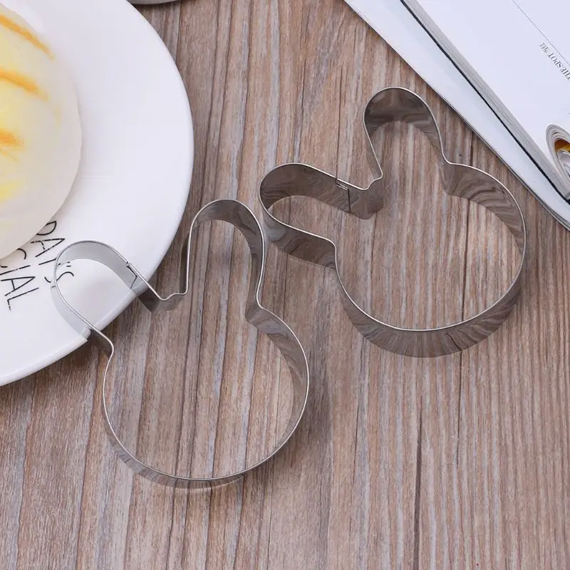 

Easter Rabbit Bunny Head Stainless Steel Cookie Cutter Cake Baking Chocolate Mold Fondant Pastry Biscuit Mould DIY Crafts