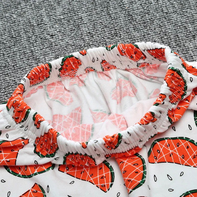 Летняя детская одежда шорты для мальчиков и девочек хлопковая с принтом малышей