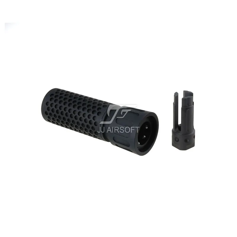 KAC Sytle CQB QD глушитель страйкбол бочка расширение с Flashhider 14 мм CCW Для NERF игрушечный пистолет
