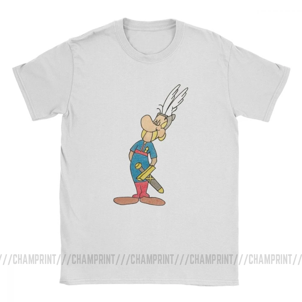 Мужская футболка Asterix And Obelix новинка 100% хлопок футболки Франция Евро 2000