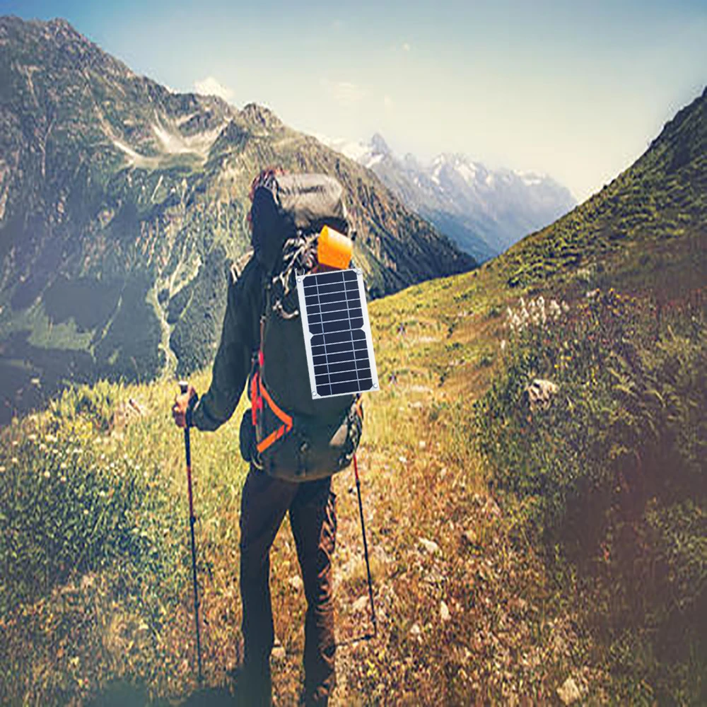 mini solar panel 5w 6v 12v solar cell 5v usb phone charger for power bank mobile phone battery light hiking camping waterproof free global shipping