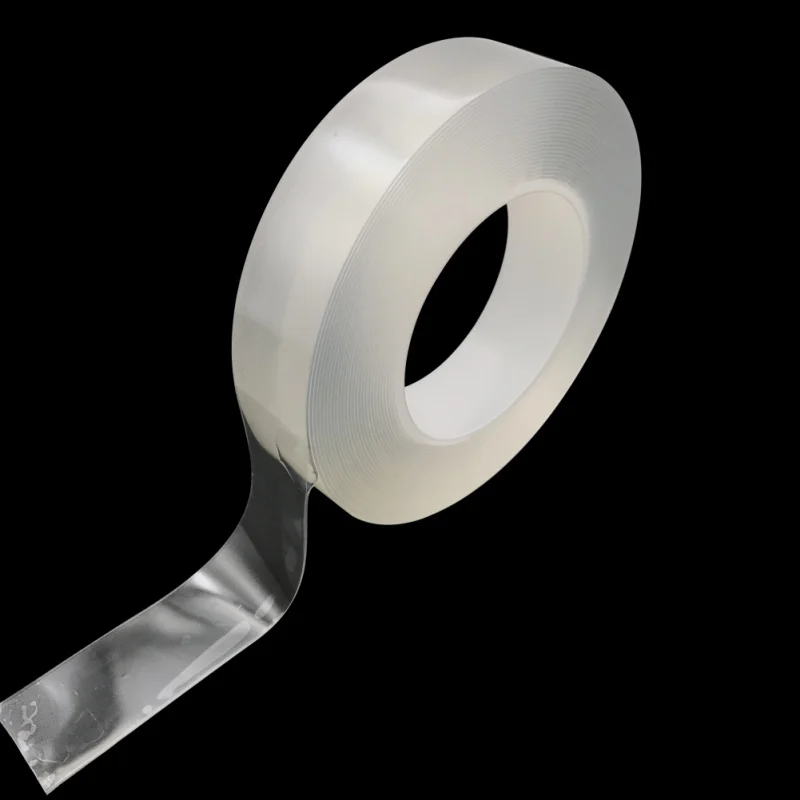 1/3M Double Sided Adhesive Nano Traceless Tape Removable Sticker Washable Loop Disks Transparent Silicone High Strength | Обустройство