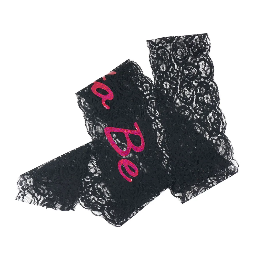 Свадебные подарки украшение невесты для вечерние черный роскошный кружевной