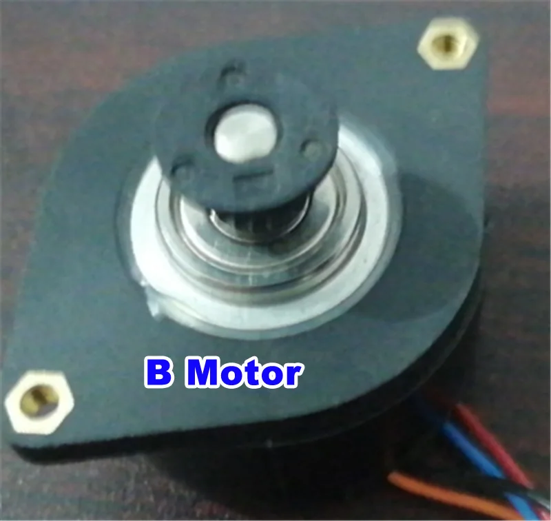 36BYG двойной шарикоподшипник 2-фазный 4-проводной полый шаговый двигатель 0 9