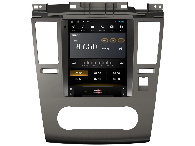 AVGOTOP Android 8 1 Tesla вертикальный сенсорный экран авто радио GPS 2din для 2008-2011 Nissan TIIDA4 + 64
