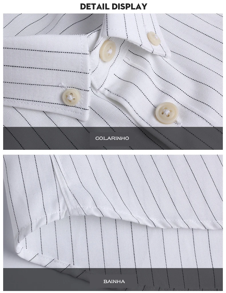 Блузка полосатая рубашка мужская с длинным рукавом платье Dudalina Camisa Social Masculina печатная версия рубашка мужская
