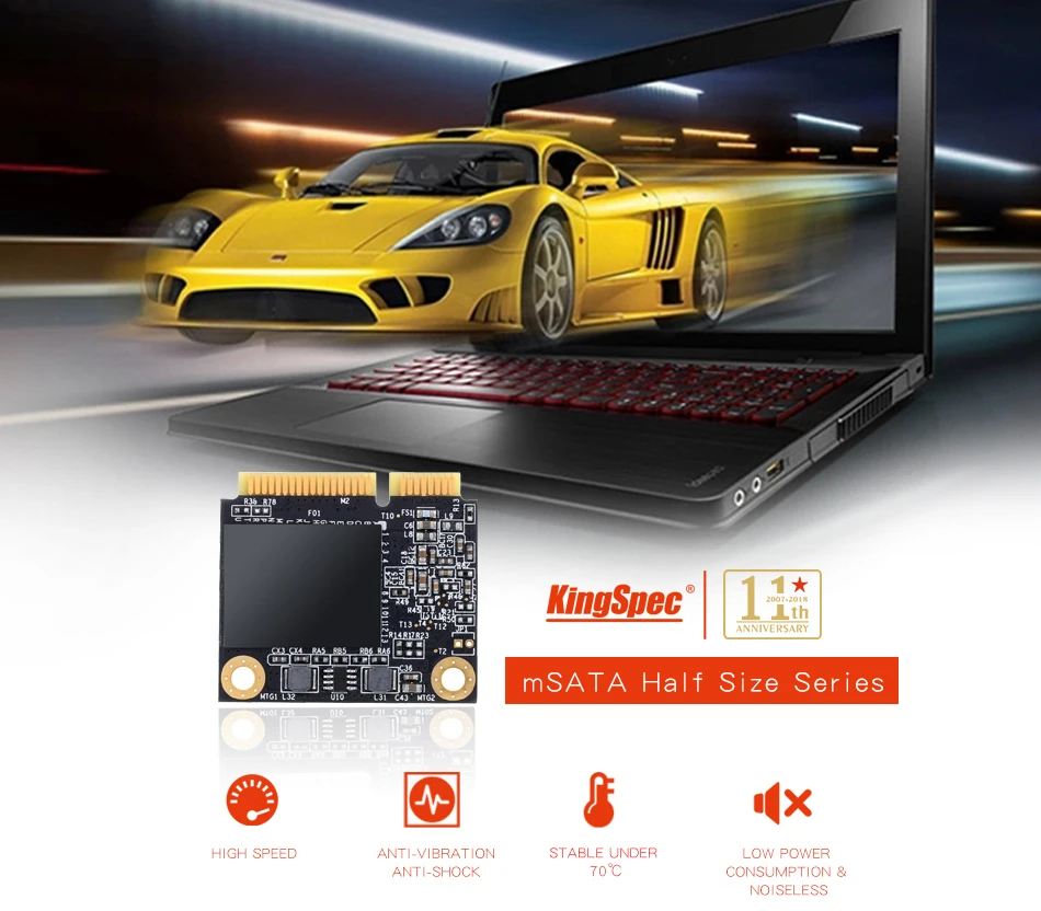 Kingspec SSD HDD половина MSATA 240GB SSD 256GB MSATA модуль жесткий диск для компьютера Внутренний твердотельный диск