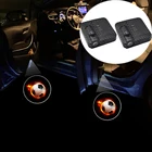 2 шт., универсальные светодиодные лампы для дверей автомобиля