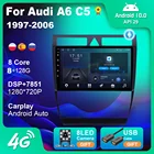 Автомагнитола для Audi A6 C5 1997-2004 S6 RS6 2002-2006, Android, автомобильный радиоприемник, мультимедийный плеер, Авторадио, инструменты для воспроизведения автомобиля
