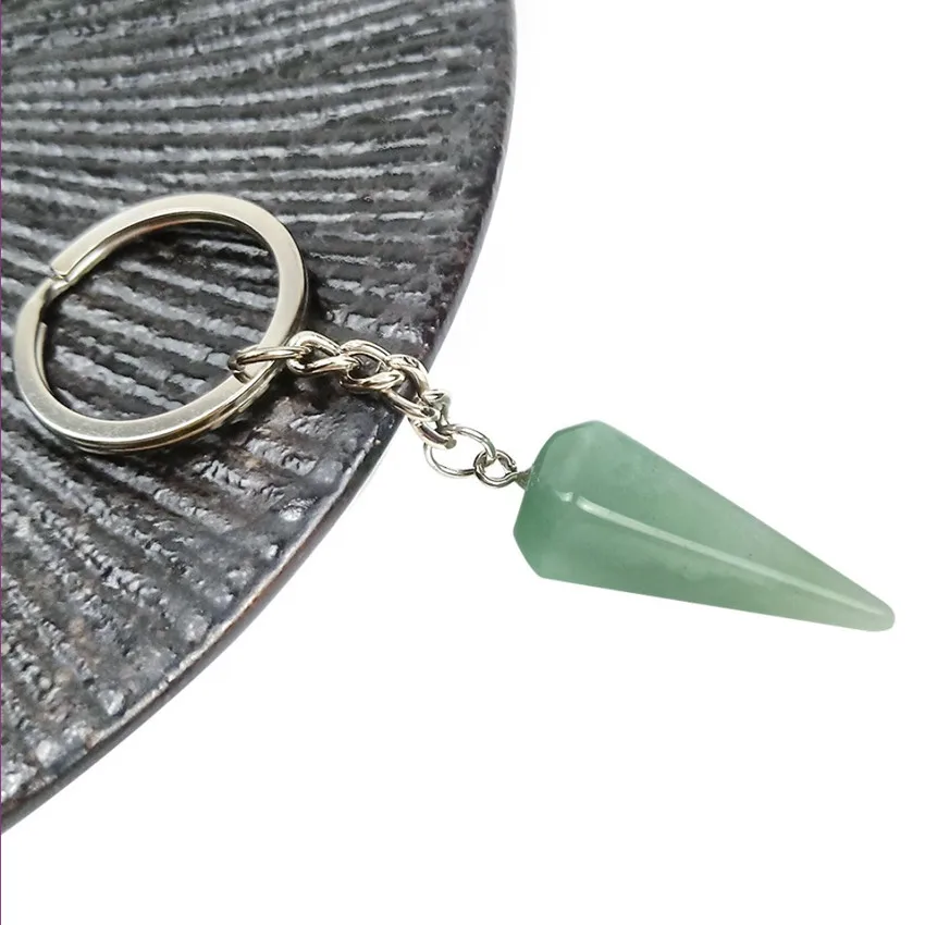 Трендовая серебряная круглая шестиугольная Пирамида тигровый глаз камень