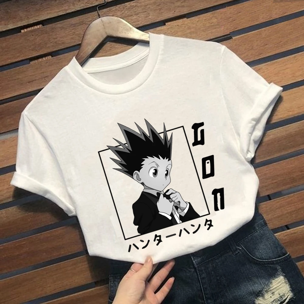 

Hunter X Hunter Gon T-shirt Unisex Round Neck Tee Women Men hunter x hunter Casual CN(Origin) Short Four Seasons t shirts