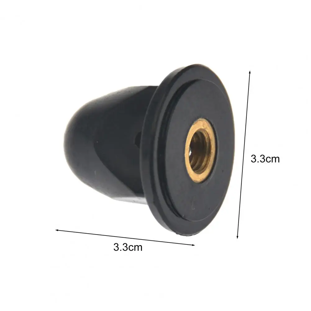 

Propeller Nut Replacement Anti-corrosive Black Boat Propeller Prop Nut 647-45616-01 for Yamaha 4/5HP Propeller Outboard Engine