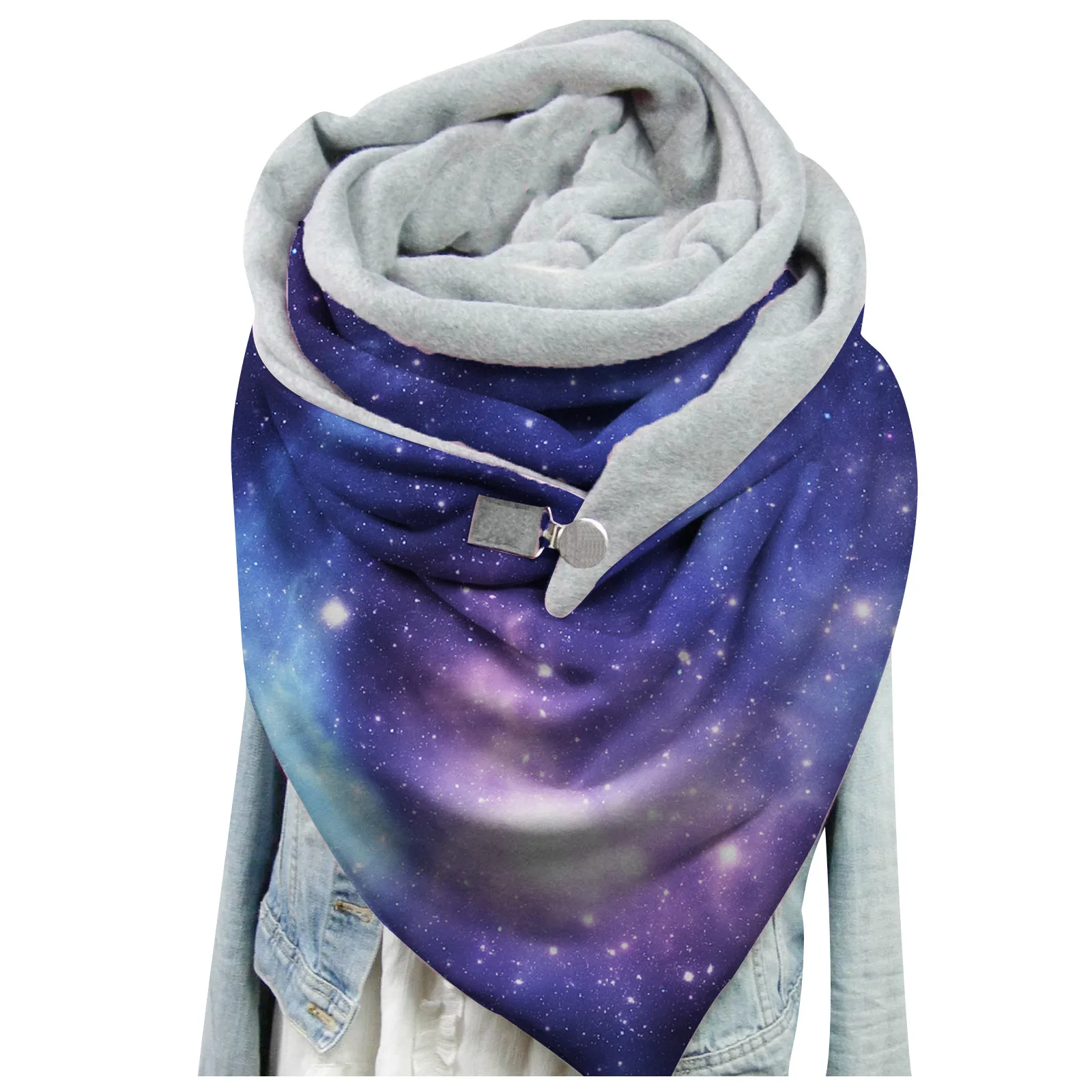 2021 New Fashion Female Шарф Бандана Lady Shawl Button Scarf Christmas Printing Retro Multi-purpose Winter Women Hijabs |