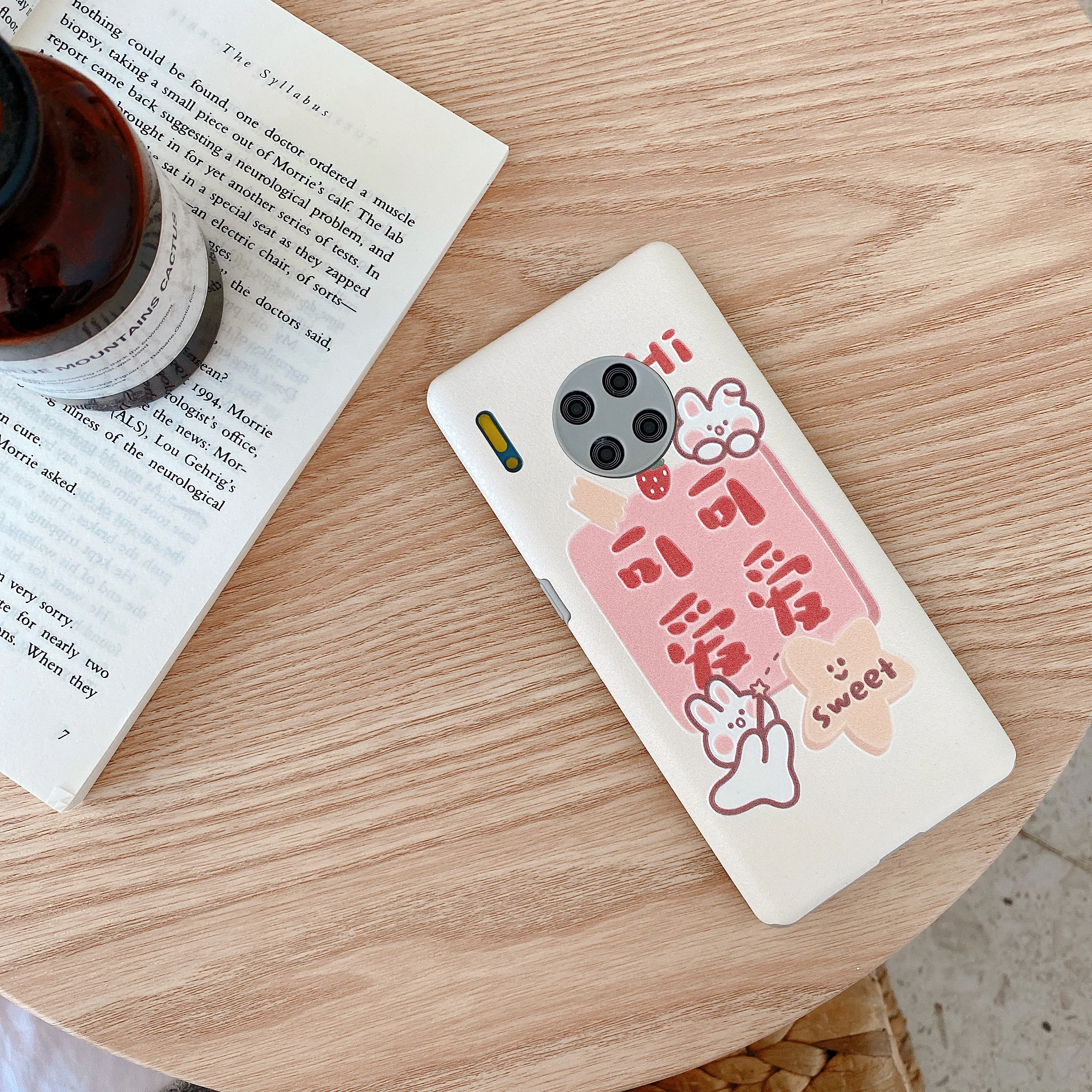 

Leather-cute and lovely, suitable for HUAWEI P30 pro mobile phone case nova3 4 5 i 6 7 se 9x x10 mate 30s Honor 20 P40 case