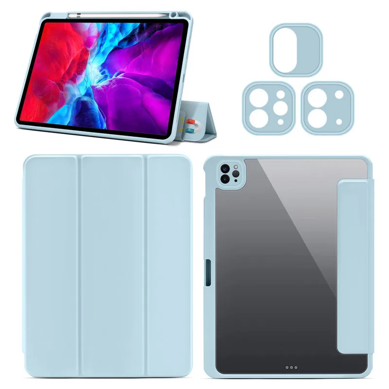 Чехол для iPad Pro 11 2 3 го поколения 2021 2020 2018 съемный магнитный Смарт Air 4 10 9
