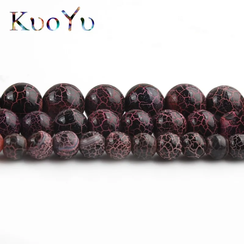Натуральный камень темно-красный треснувший Dream Fire Агаты &quotвены дракона&quot Оникс