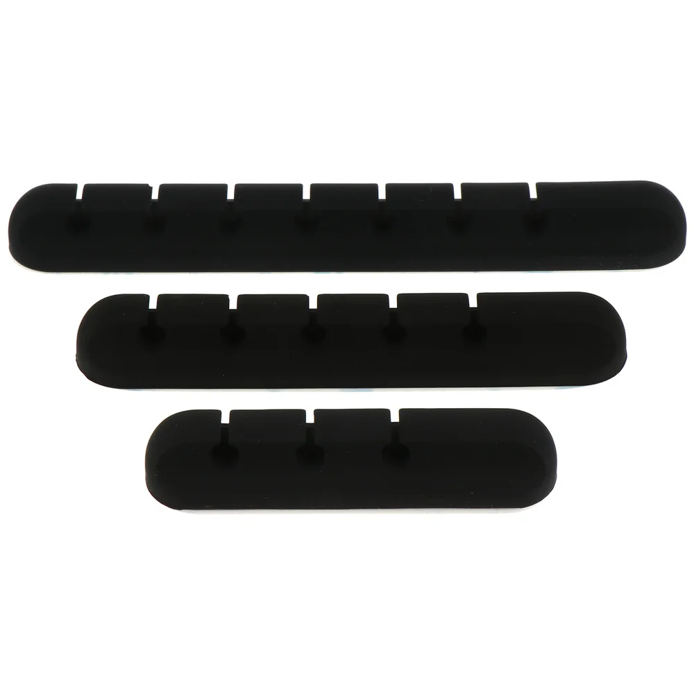 

3pcs Desktop Cord Organizers Adhesive Cable Holders Home Wire Managements