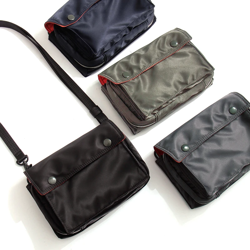 Сумка мессенджер Aminou Мужская нейлоновая маленький саквояж кросс боди