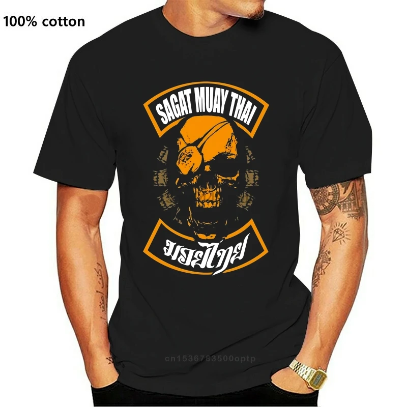 

Новые классные футболки Sagat Muay Thai Fighter таиландский боксерский взрослый футболки с круглым вырезом