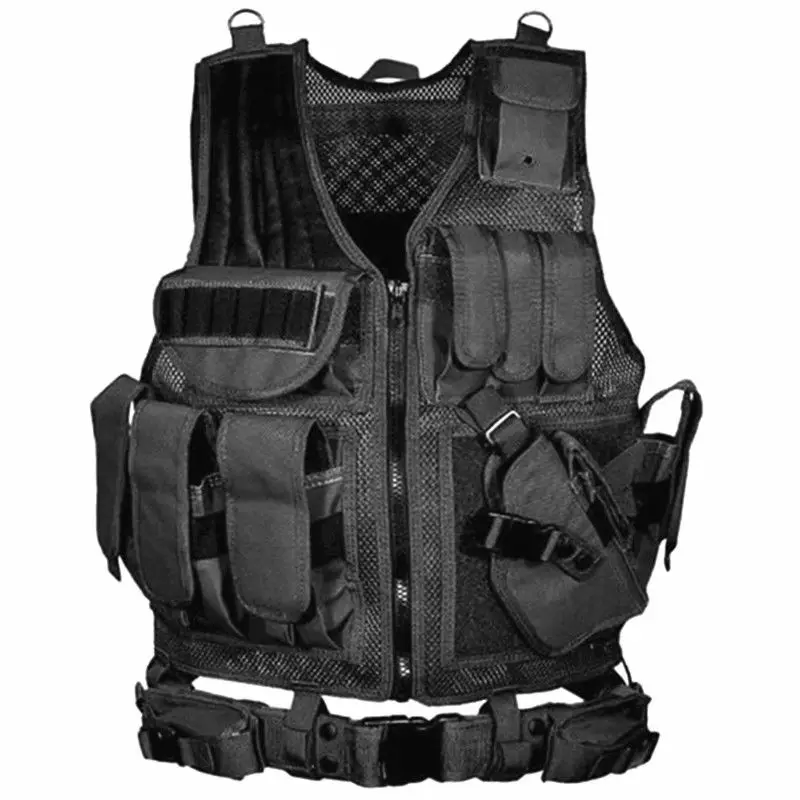 Жилет Techwear мужской тактический многофункциональная армейская уличная куртка