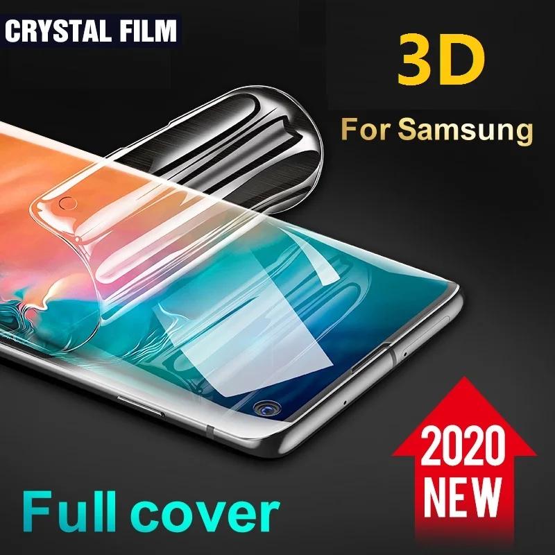 защитная пленка Samsung S20 Ultra Plus S10 S9 S8 S10e S7 Edge 3D полная Защита экрана для Защитная (не