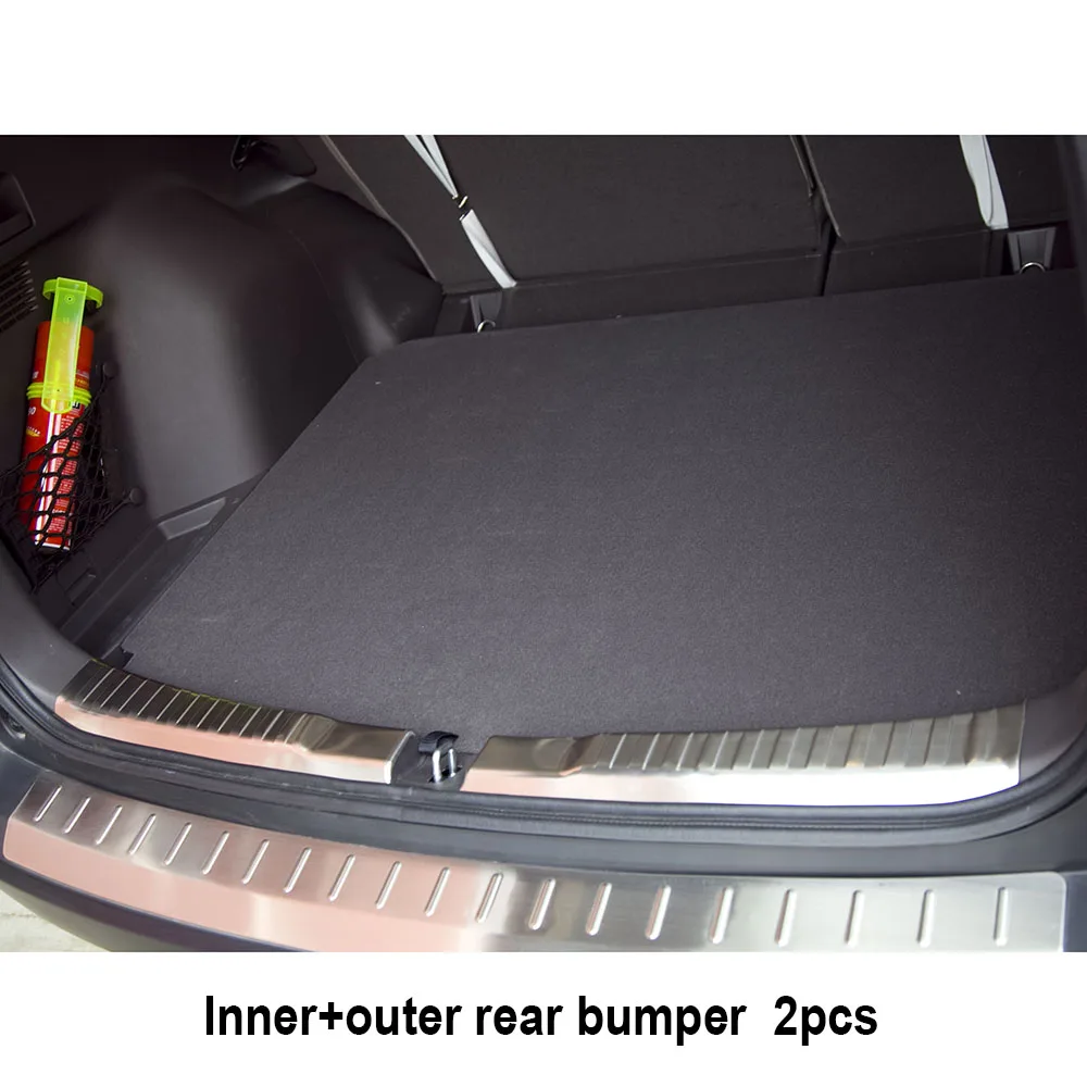 2 шт. защита для заднего бампера HONDA CRV 2012 2013 2014 2016|sill plate|rear bumper protectorhonda crv cr-v |