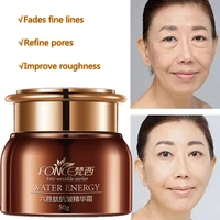 fonce korea anti aging wrinkle remover face cream dry skin hydrating facial lifting firming day night cream peptide serum 50g