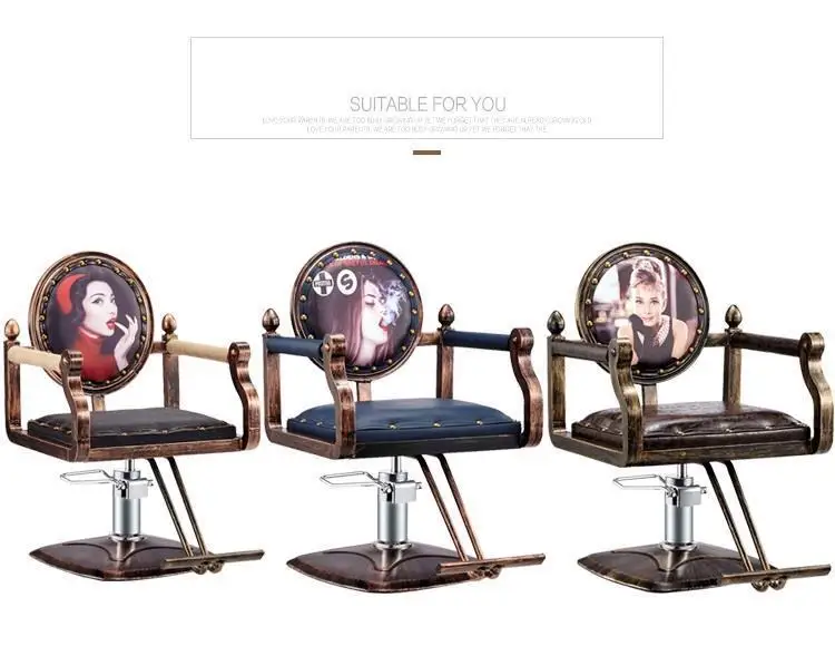 Mueble De cappersstoelen Cadeira Cabeleireiro Schoonheidssalon мебель для ногтей Sedia Silla магазин-салон парикмахерское кресло
