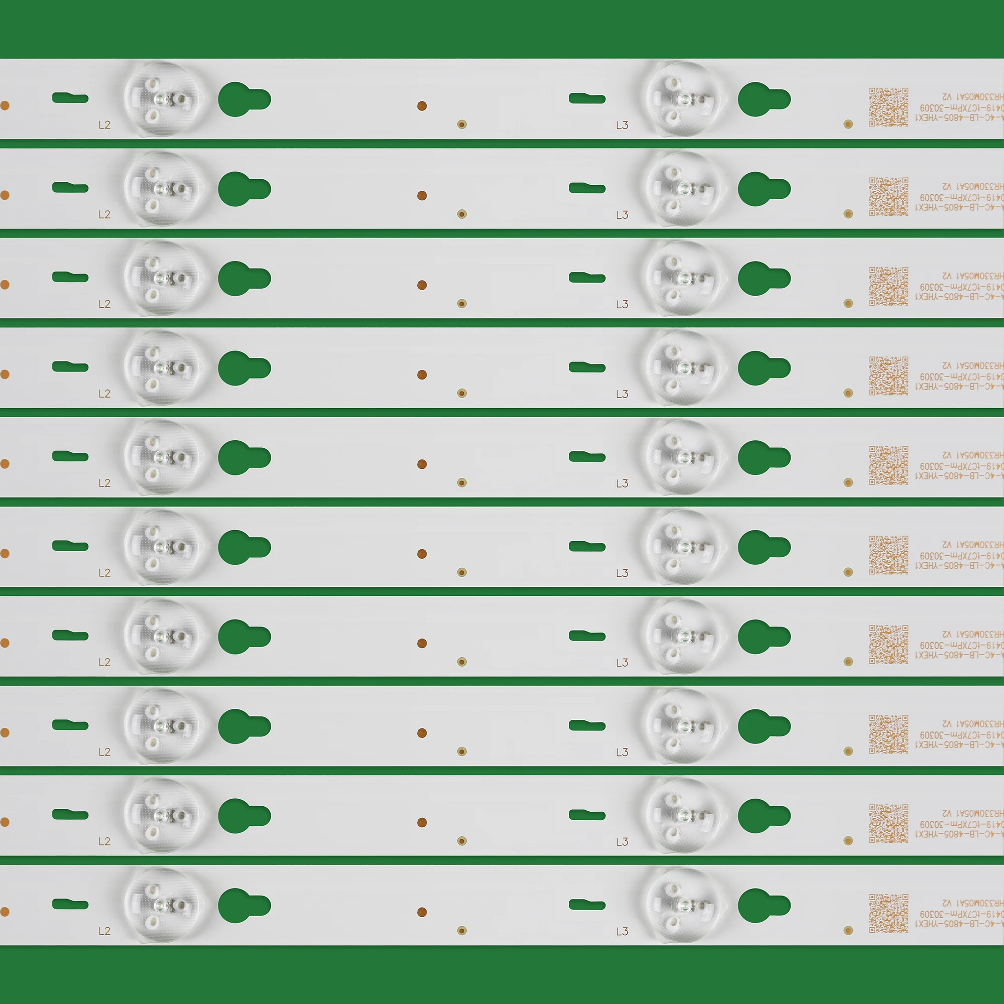 1 комплект = 8 шт. для TCL B48A558U D48A810 светодиодный с подсветкой Полоска TOT 48D2700 8X5 3030C V3