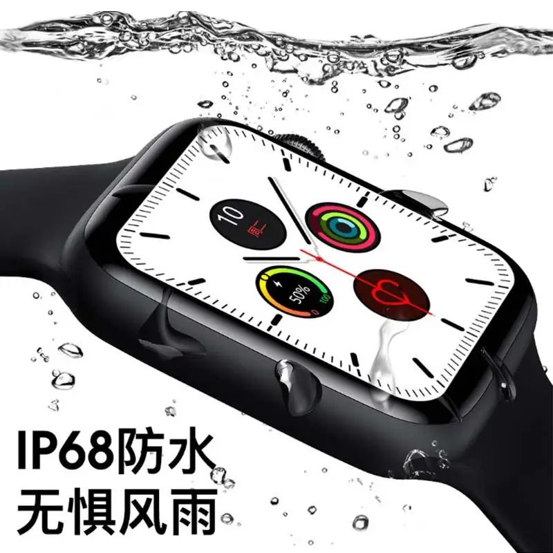W46 Смарт часы с температурой тела пульсометром ЭКГ мониторинг водонепроницаемый