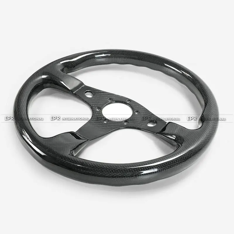 

Плоский руль общего типа S (диаметр 340 мм, 6 болтов, 70 мм PCD), глянцевый/матовый Карбон