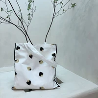 canvas tote bags women designer handbags 2021 shopper purses fashion casual geometric pattern print large capacity shoulder bags