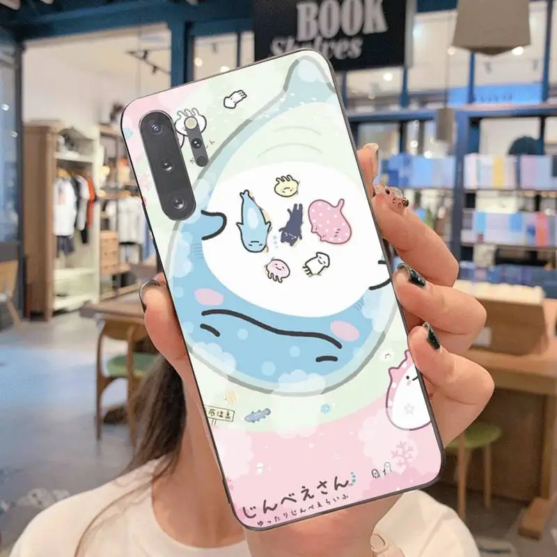 NBDRUICAI Япония kawaii милый sumikko gurashi черный сотовый телефон чехол для Samsung Note 7 8 9 10 pro