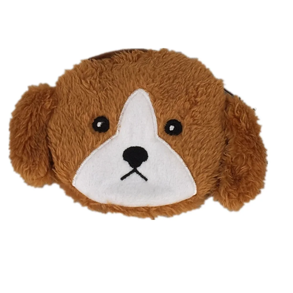 Плюшевый Кошелек в виде собаки Карманный для монет плюшевая игрушка | Игрушки и