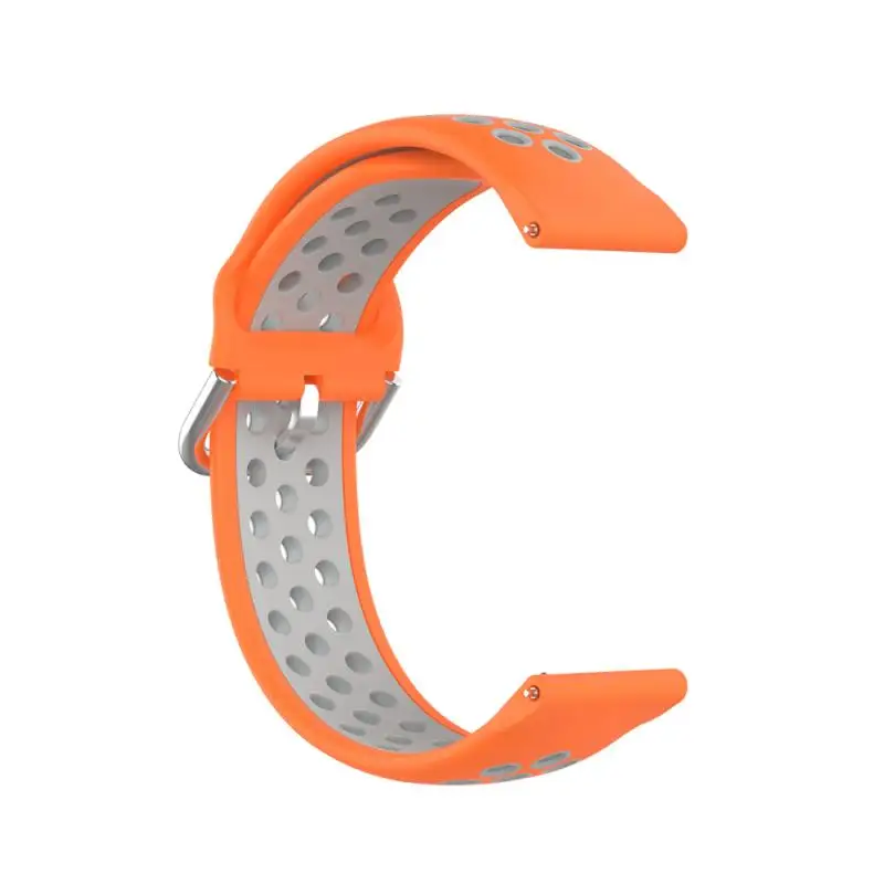 sports two color strap strap 22mm wearable devices suitable for xiaomi haylou solar ls05 silicone smart accessories free global shipping