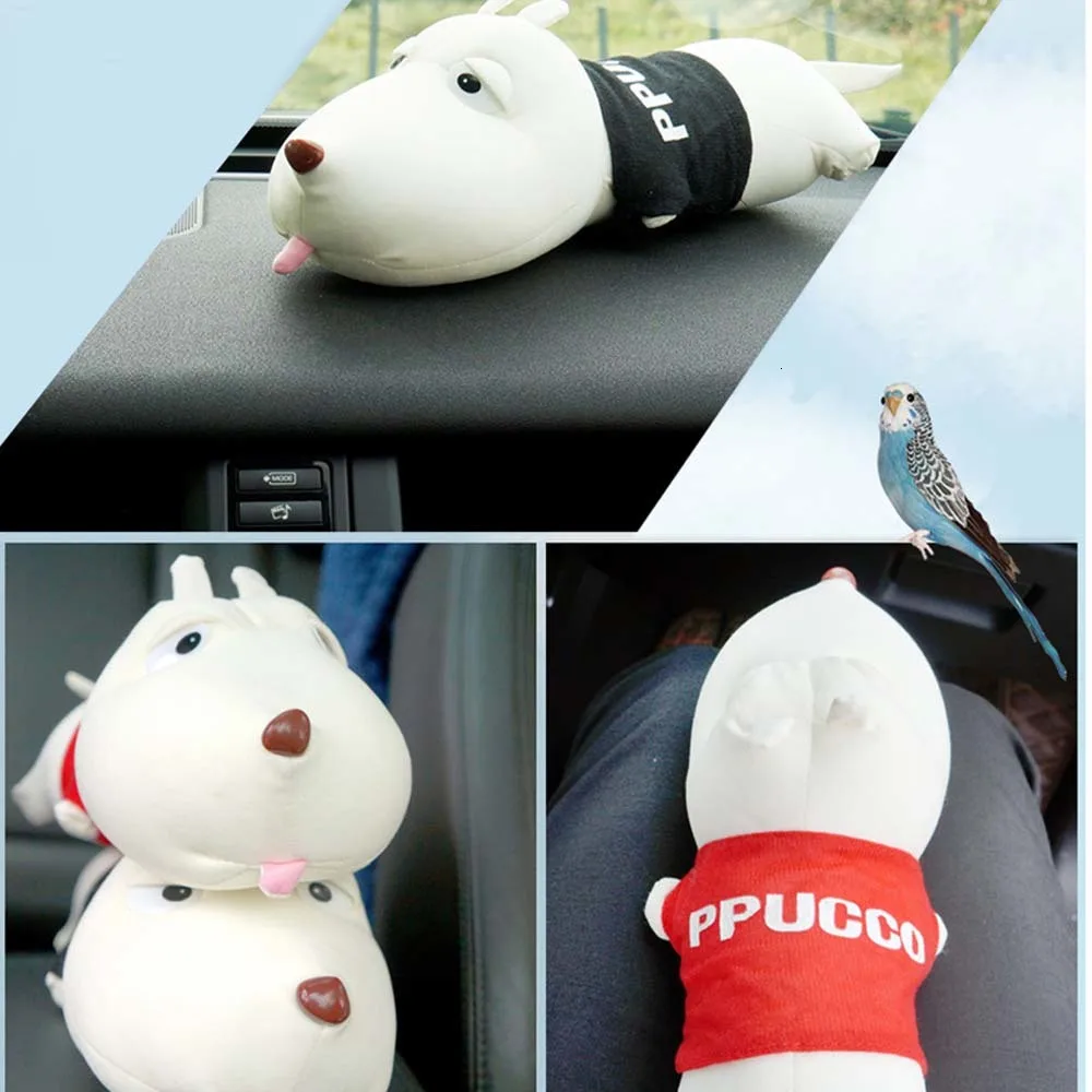 Автомобильный Освежитель бамбуковый мини длинный рот собака древесный уголь