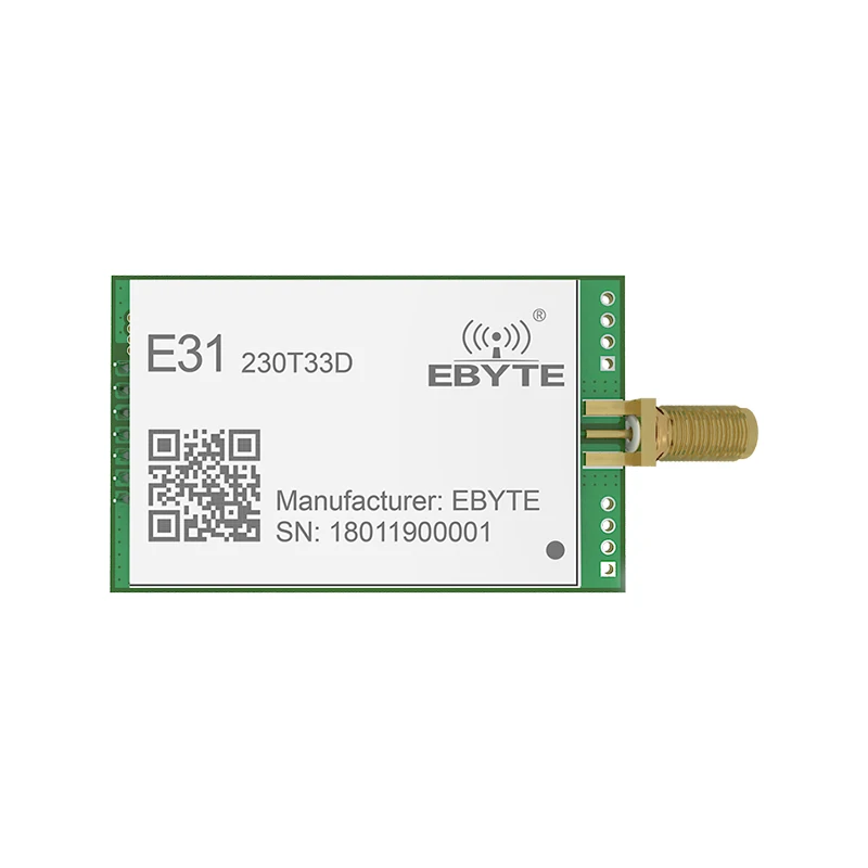 AX5243 беспроводной модуль приемопередатчика 230 МГц 33 дБм 2 Вт UART 8 0 км передатчика