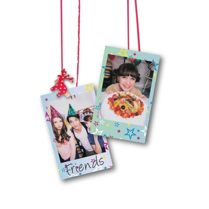 2017 Новый оригинальный Fujifilm Fuji Instax Mini блестящие звезды принты Плёнки 10 Простыни