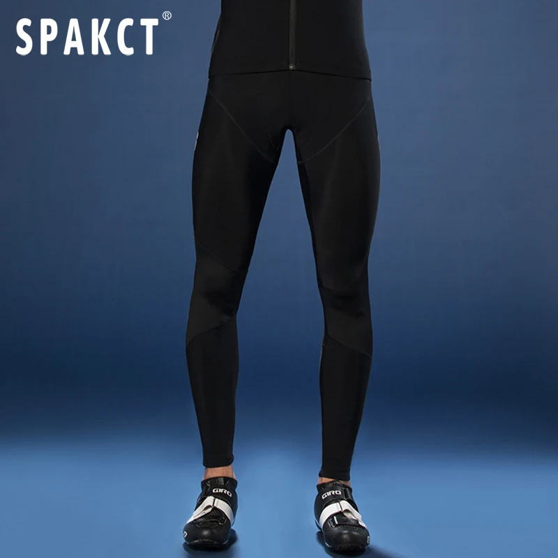 SPAKCT Mens Autumn Winter Cycling Sports Trousers Bicycle Mountain Bike Pants Outdoor Windproof  Warm Highly Elastic Breathable