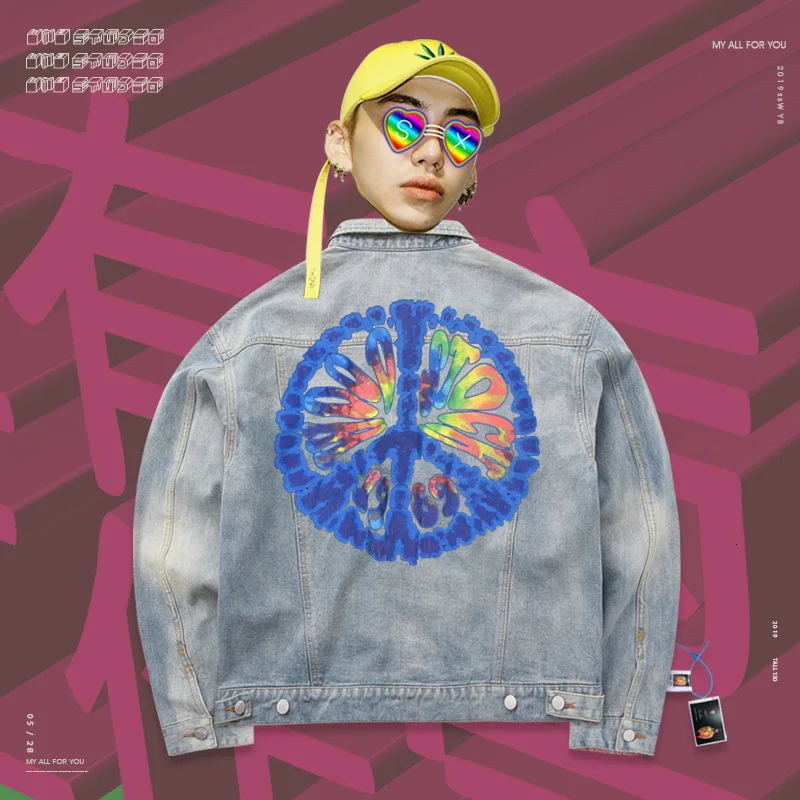 Шикарная свободная Oldschool джинсовая куртка винтажная порт вкус шикарный магазин