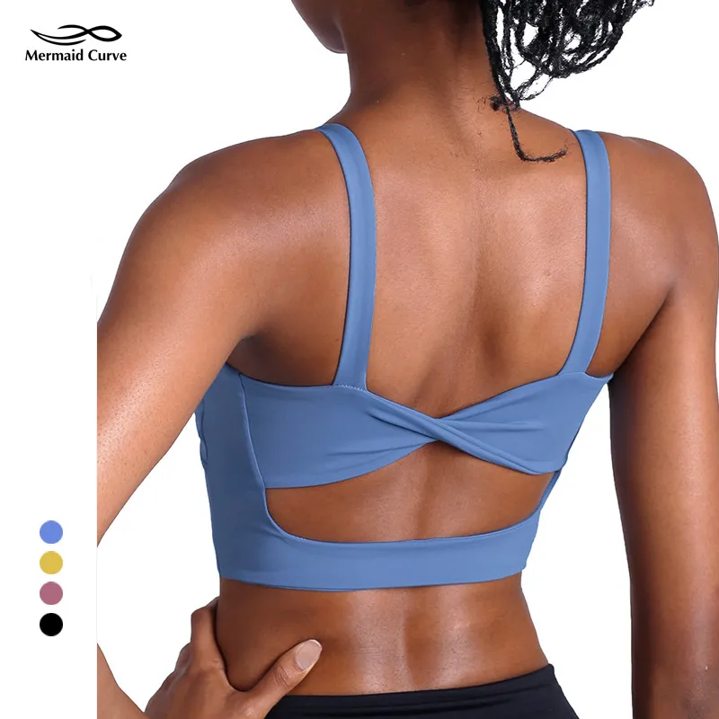 Женский спортивный бюстгальтер с эффектом пуш-ап русалка | Спорт и развлечения