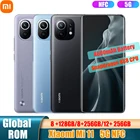 Оригинальный Смартфон Xiaomi Mi 11, телефон с глобальной прошивкой, процессор Snapdragon 888, камера 120 МП, быстрая зарядка 55 Вт, дисплей 4600 Гц, обновление, мАч, NFC