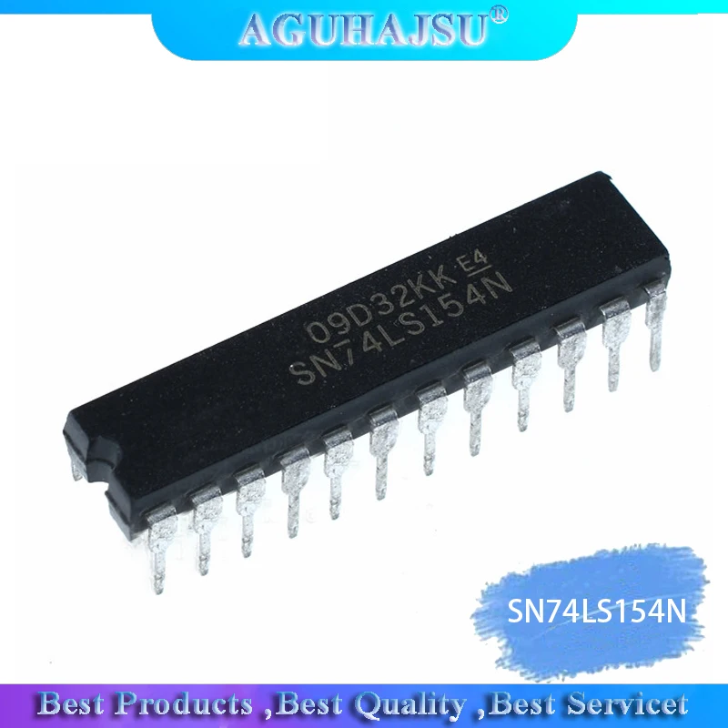 

5 шт. линия SN74LS154N HD74LS154P 74LS154 DIP-24 узкий корпус неширокий корпус упаковка новый оригинал