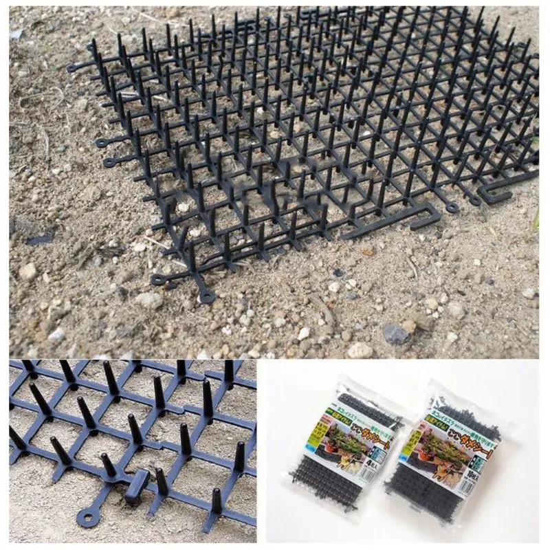 

Anti-cat Thorn Mat to Prevent Stepping Garden Balcony Cat Restricted Area Pad Drive Cats Artifact Cat Supplies 2 Sizes